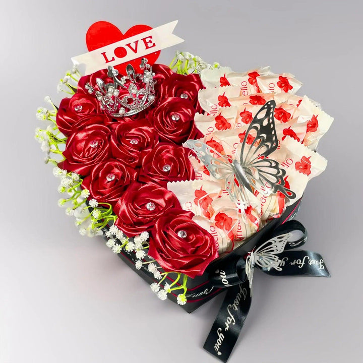 HeartLove Choco & Roses Box Gravyr Store