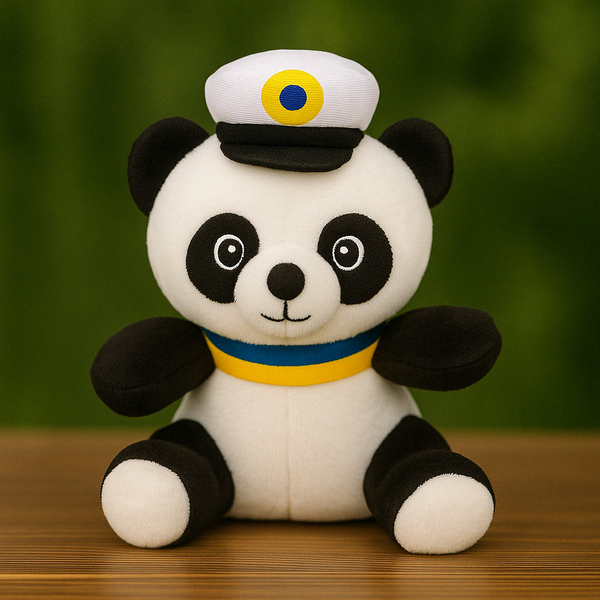 Studentpandan Poffe – Liten, mjuk & full av kärlek 🎓💙 - Gravyr Store