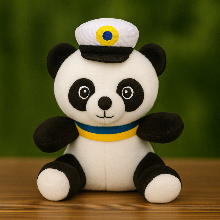 Studentpandan Poffe – Liten, mjuk & full av kärlek 🎓💙 - Gravyr Store